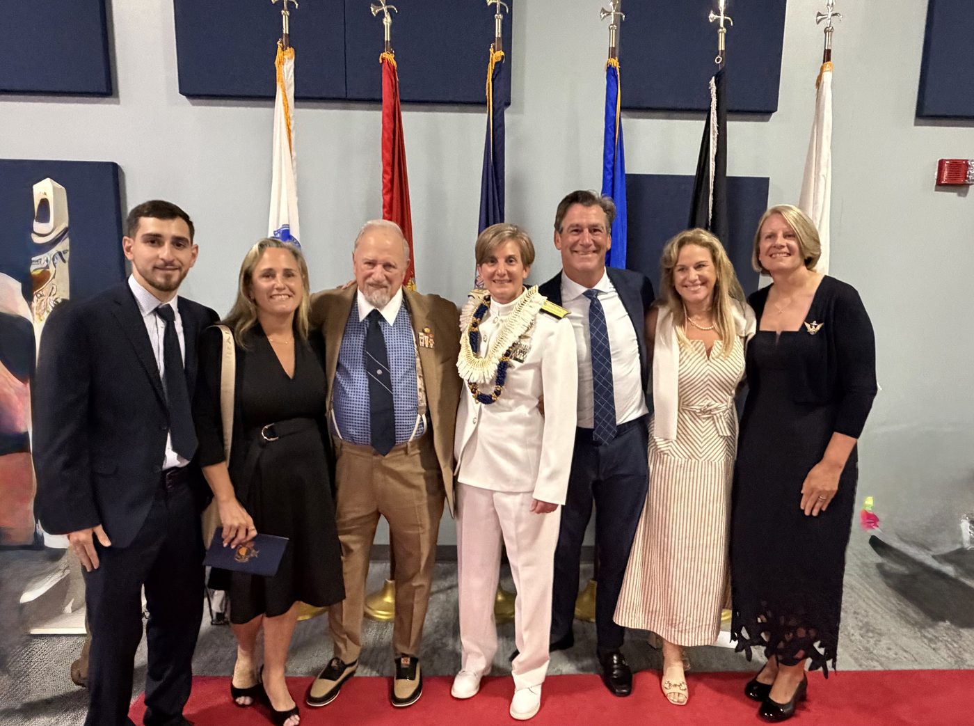 Group at a Navy Supply Corps Foundation event